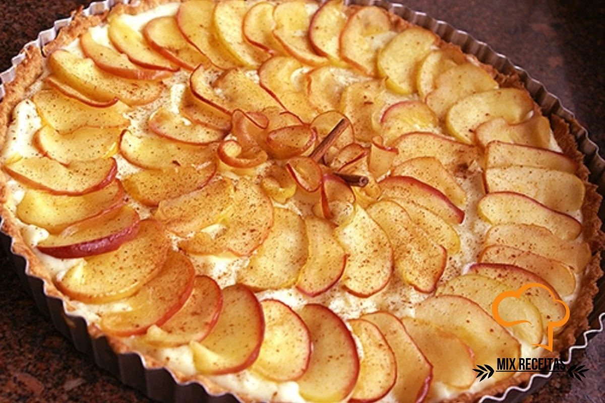 Torta de Maçã Deliciosa e Saborosa