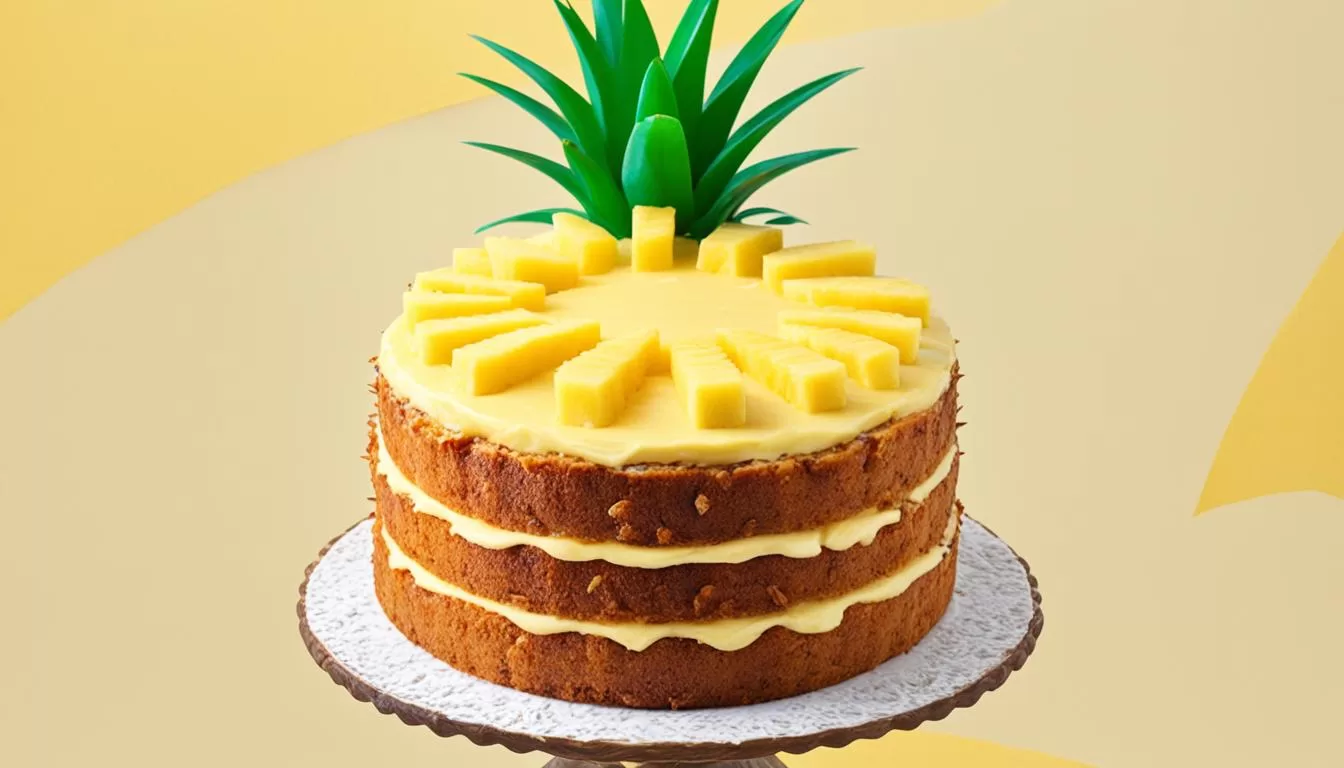 Receita de Bolo de Abacaxi: Sabor Tropical!